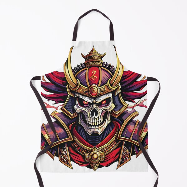 Item preview, samurai skull designed and sold by Arextr.
