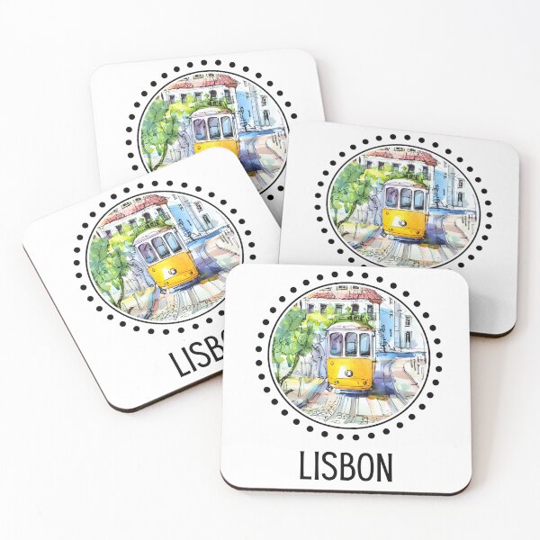 Item preview, Lisbon Tram Shirt for Portugal Lovers designed and sold by Dancebeat.