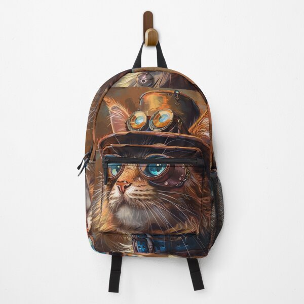 Item preview, Steampunk Cat Illustration designed and sold by GrinGalore.