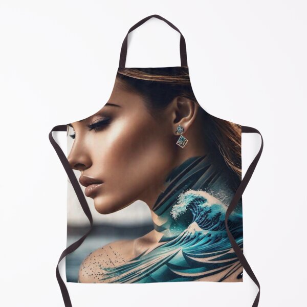 Item preview, Ocean Wave Tattoo designed and sold by MatrixTattoo.