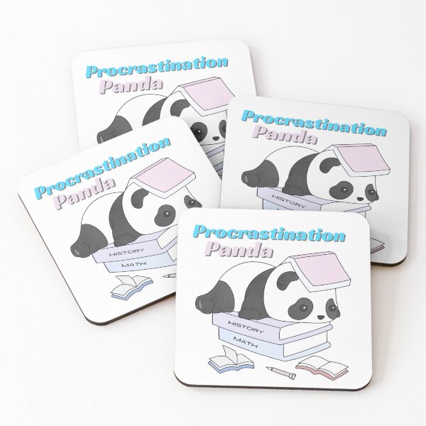 Item preview, Procrastination Panda designed and sold by WhatMakesMeSmi.