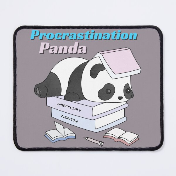 Item preview, Procrastination Panda designed and sold by WhatMakesMeSmi.
