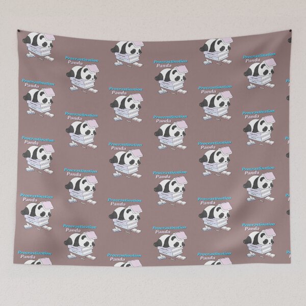 Item preview, Procrastination Panda designed and sold by WhatMakesMeSmi.