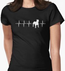 American Staffordshire Terrier Gift Dog Women's Fitted T-Shirt