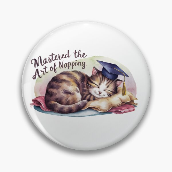 Item preview, Cute Cat Taking a Nap, Mastered the Art of Naping designed and sold by nnova.