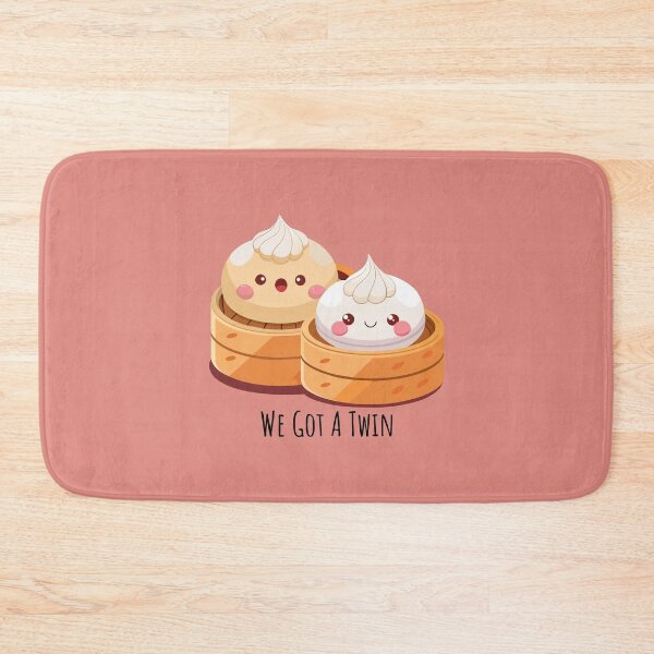 Item preview, Twinsies Steamed Buns - 'We Got A Twin' Pun Design designed and sold by PunnyHouse.