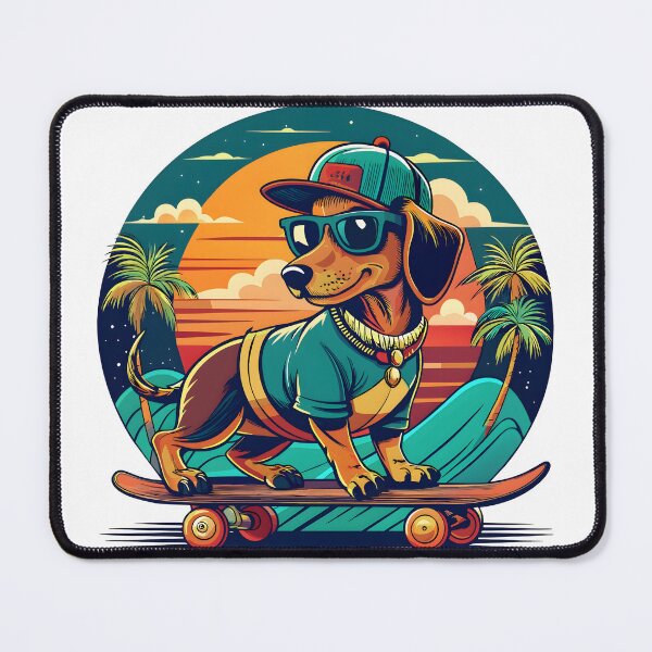 Item preview, skateboarding dog designed and sold by Arextr.
