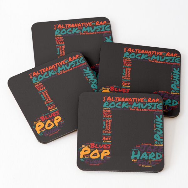 Item preview, Rock Music Genres designed and sold by Dominic-Design.