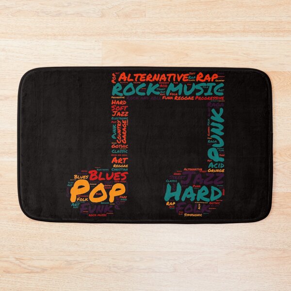 Item preview, Rock Music Genres designed and sold by Dominic-Design.