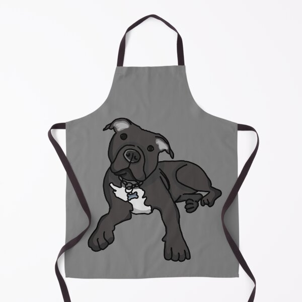 Item preview, Pit Bull Doodle designed and sold by TrixiesWorlds.