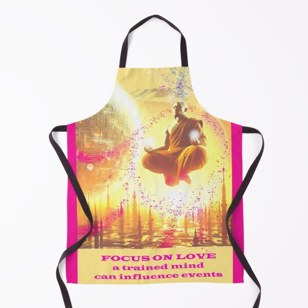 Item preview, Focus on peace, a trained mind can influence events designed and sold by Valérie Ozanon.