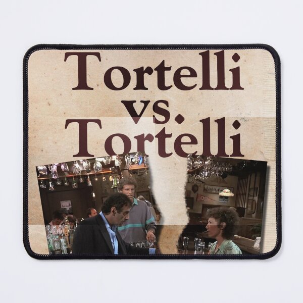 Item preview, Tortelli V Tortelli poster designed and sold by WNKYNCheersPod.