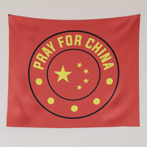 Item preview, Let's pray for China designed and sold by Wolagno.