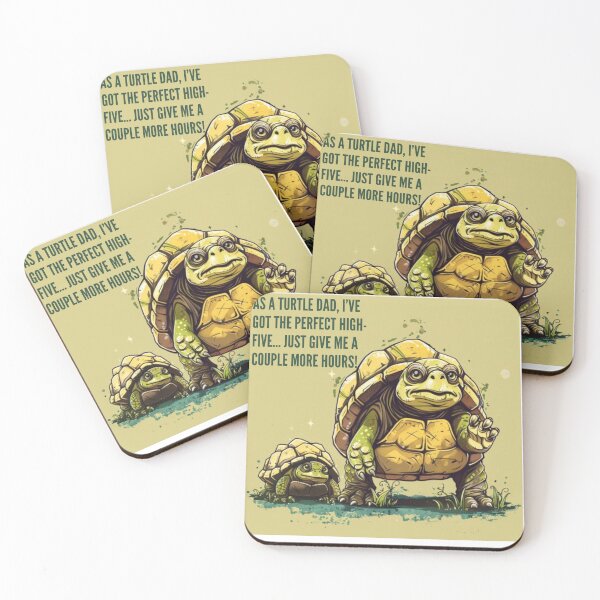 Item preview, Turtle Dad's High-Five Adventure designed and sold by PurpleMoss.