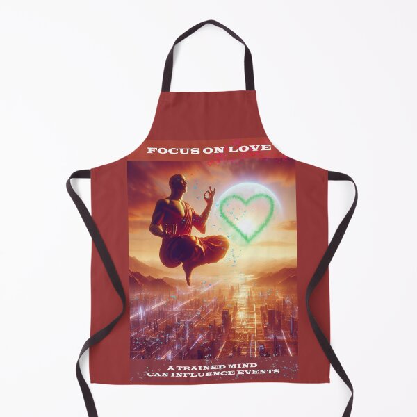 Item preview, Focus on peace, a trained mind can influence events designed and sold by Valérie Ozanon.