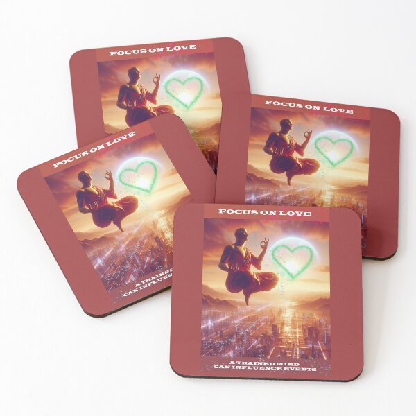 Item preview,  Focus on peace, a trained mind can influence events designed and sold by Valérie Ozanon.