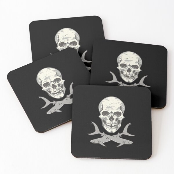 Item preview, Skull and Sharks designed and sold by Yogimeister.