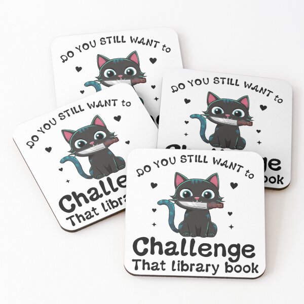 Item preview, Funny Banned Books,do you still want to challenge that library book  designed and sold by Mamado-sakou.