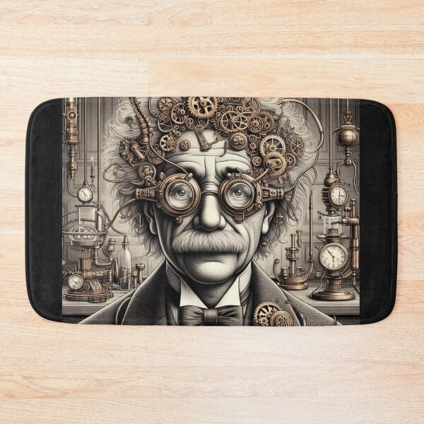 Item preview, Albert Einstein Steampunk  designed and sold by sevenmountains.