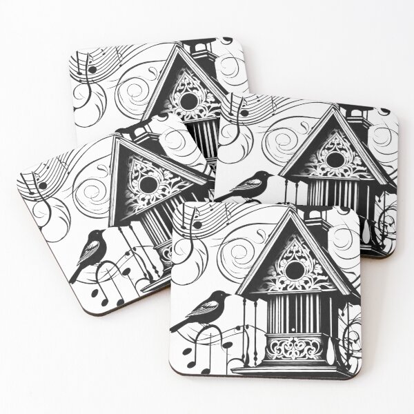 Item preview, Musical birdhouse designed and sold by MatrixTattoo.