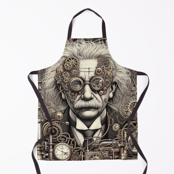 Item preview, Albert Einstein Steampunk designed and sold by sevenmountains.