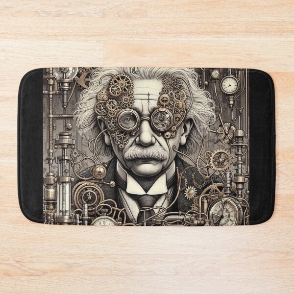 Item preview, Albert Einstein Steampunk  designed and sold by sevenmountains.