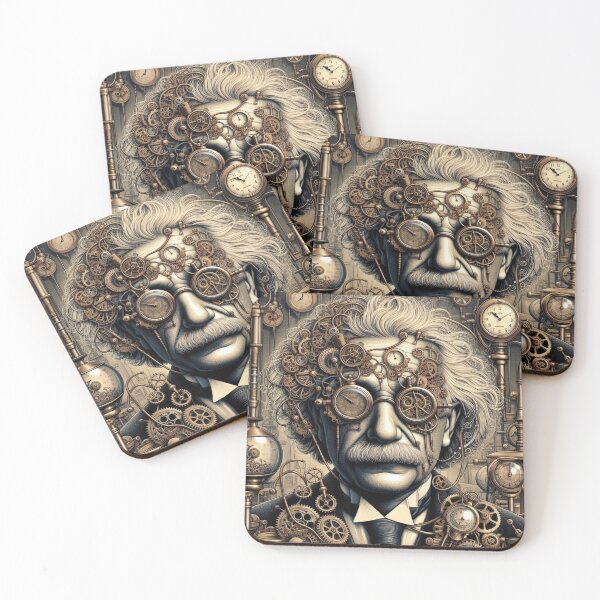 Item preview, Albert Einstein Steampunk  designed and sold by sevenmountains.