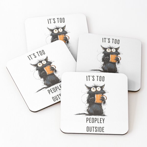 Item preview, Morning Brew First | It's Too Peopley Outside designed and sold by Brand Uno Studio.