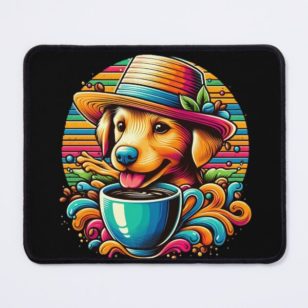 Item preview, Dog & Coffee Vintage Artistic designed and sold by SilverLook48.