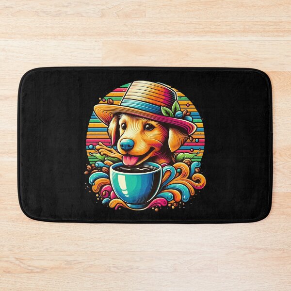 Item preview, Dog & Coffee Vintage Artistic designed and sold by SilverLook48.