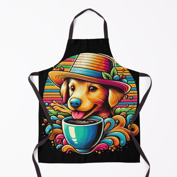Item preview, Dog & Coffee Vintage Artistic designed and sold by SilverLook48.
