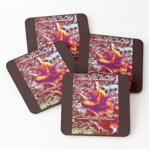 Item preview, Focus on peace, a trained mind can influence events designed and sold by Valérie Ozanon.