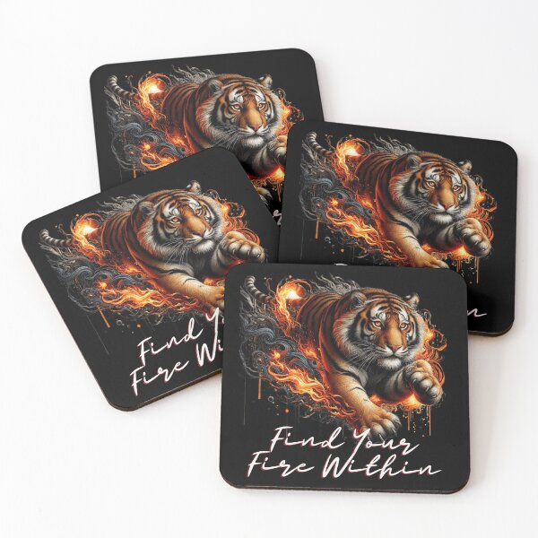 Item preview, Tiger - Find Your Fire Within... designed and sold by PosiPrints.