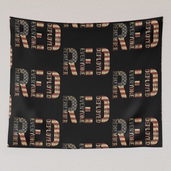 Item preview, Vintage American Flag Red Friday Remember Everyone Deployed designed and sold by THIENVT.