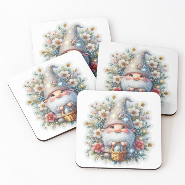 Item preview, gnome Easter cute sticker designed and sold by Expressions-Sel.