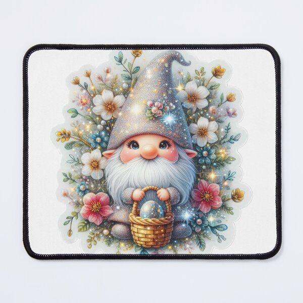 Item preview, gnome Easter cute sticker designed and sold by Expressions-Sel.