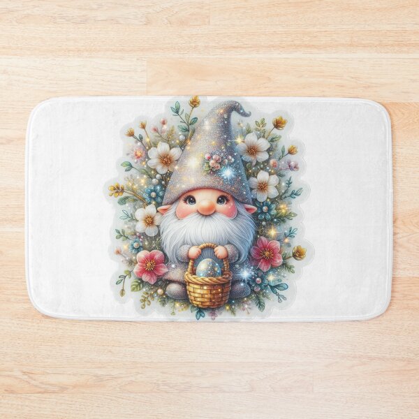 Item preview, gnome Easter cute sticker designed and sold by Expressions-Sel.