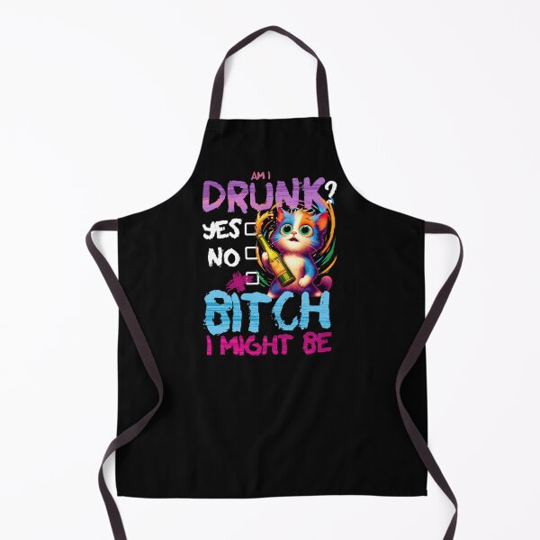 Item preview, Am I Drunk i might be, cat colors designed and sold by Ninja-Cat-Corp.
