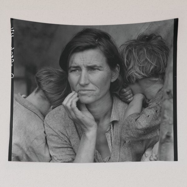 Item preview, Migrant Mother, Dorothea Lange designed and sold by Mauswohn.