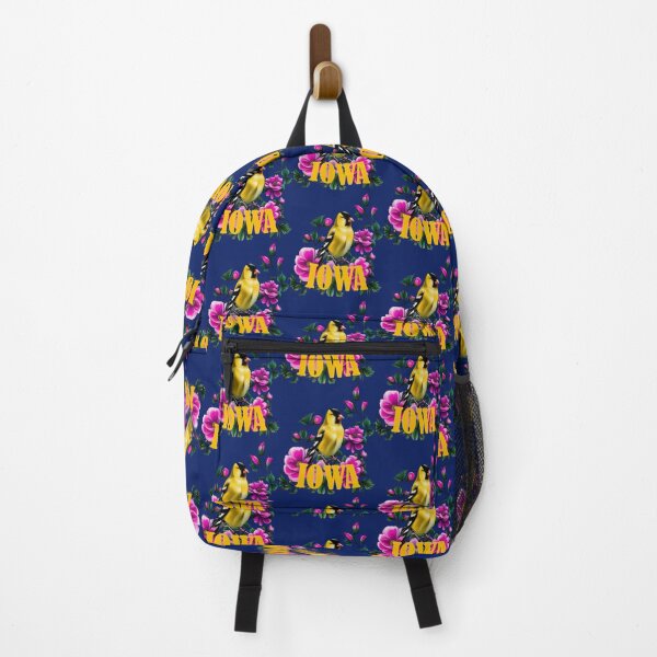 Item preview, Goldfinch Surrounded By Pink Wild Roses Iowa designed and sold by taiche.