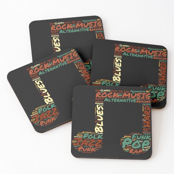 Item preview, Rock Music Genres designed and sold by Dominic-Design.