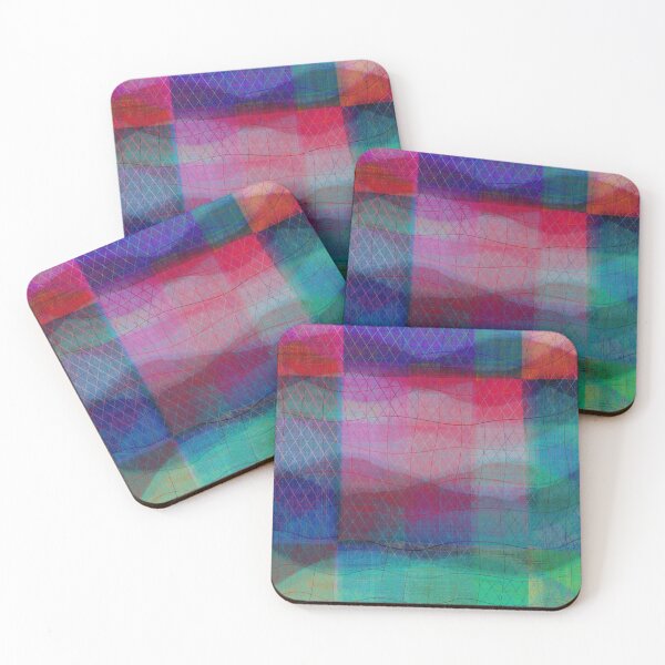 Item preview, Bluishd Grid I designed and sold by MAMA LXXVIII: Art by Marsailhe Milward.