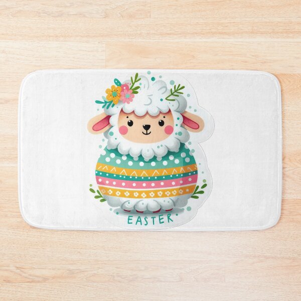 Item preview, lamb Easter cute sticker designed and sold by Expressions-Sel.