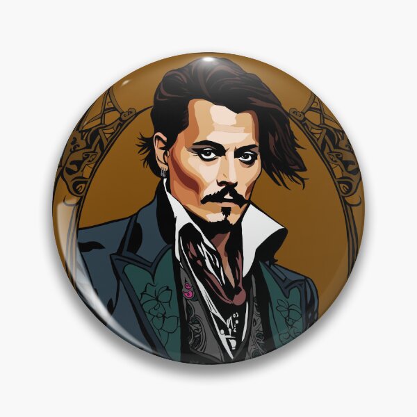 Item preview, Johnny Depp, Digital painting by MIDZA designed and sold by Midza.