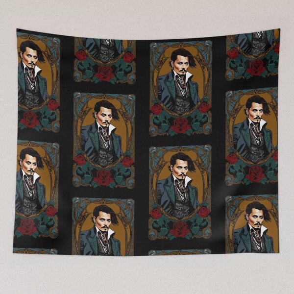 Item preview, Johnny Depp, Digital painting by MIDZA designed and sold by Midza.