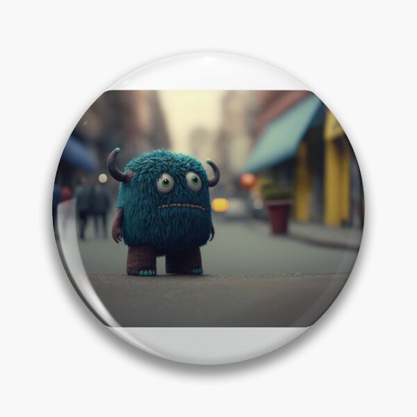 Item preview, scared monster in the big city designed and sold by davidbjones254.