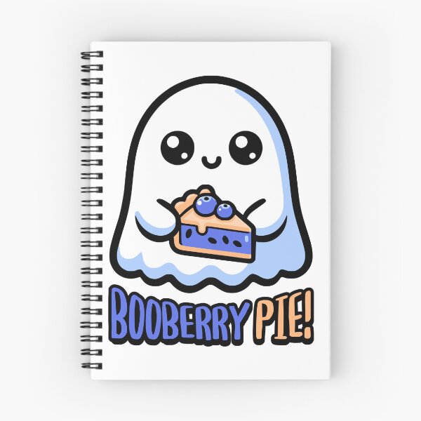 Item preview, Booberry Pie! Cute Blueberry Pie Ghost Pun designed and sold by PMCreative.
