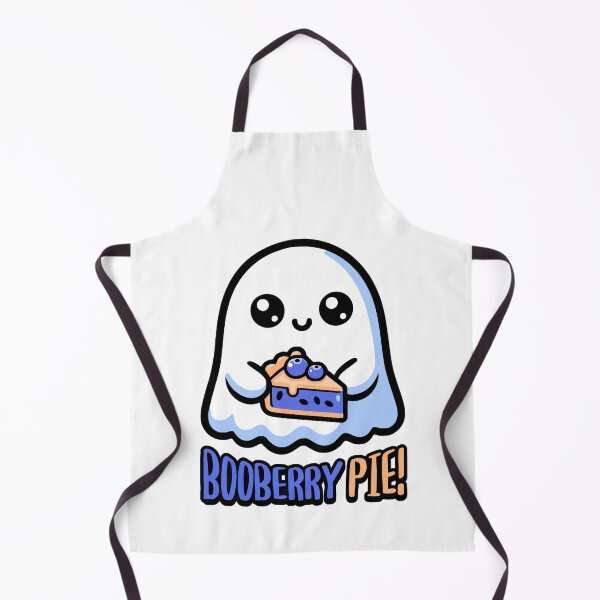Item preview, Booberry Pie! Cute Blueberry Pie Ghost Pun designed and sold by PMCreative.