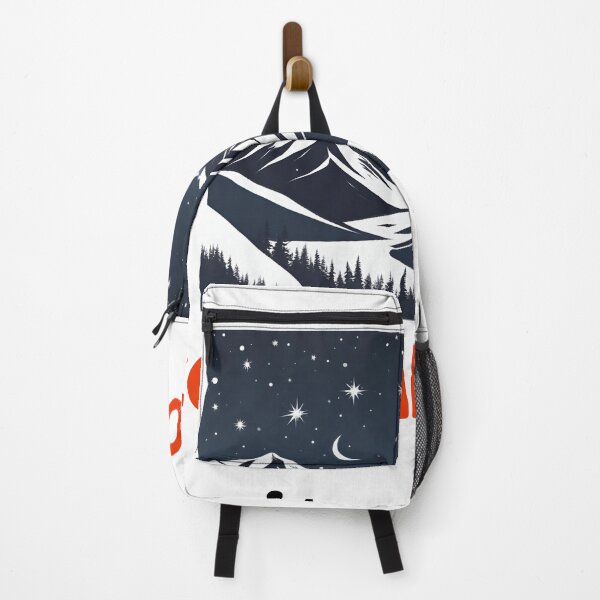 Item preview, Night snow mountains designed and sold by Yeyishop.