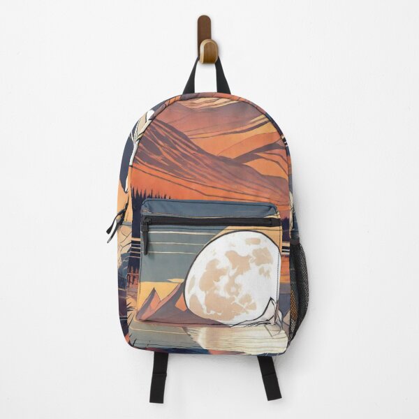 Item preview, Silent Moon mountains designed and sold by MatrixTattoo.